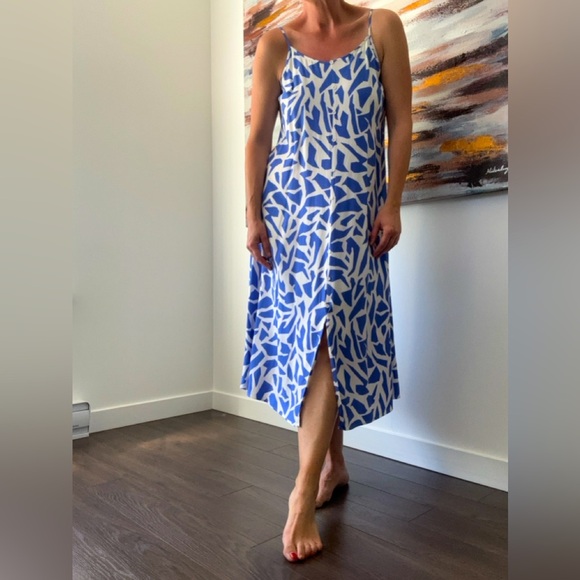 REITMANS Sleeveless Straight-cut Buttoned Midi Dress - Picture 4 of 12